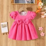 Baby girls umbrella cut long dress 0-7